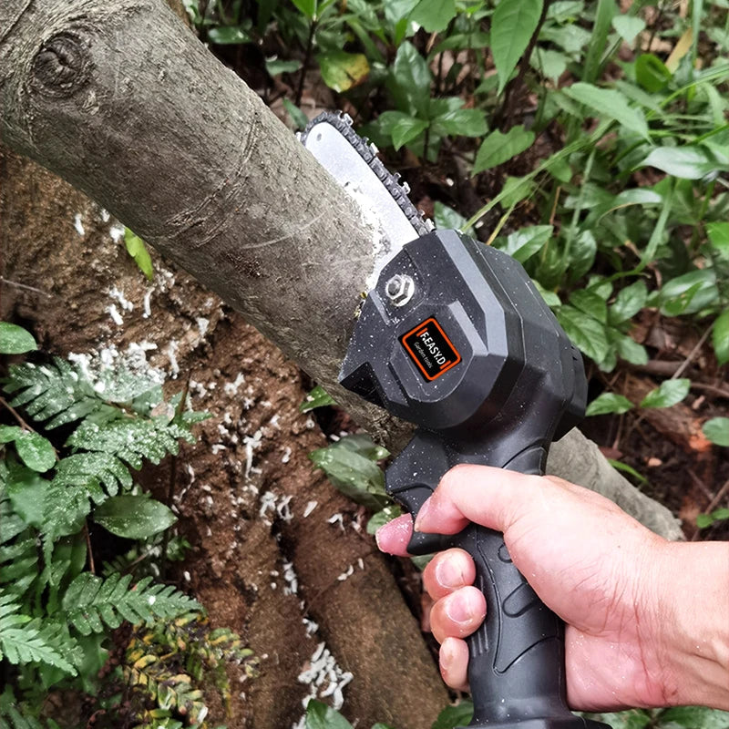 Mini Sierra Eléctrica Portátil y Recargable