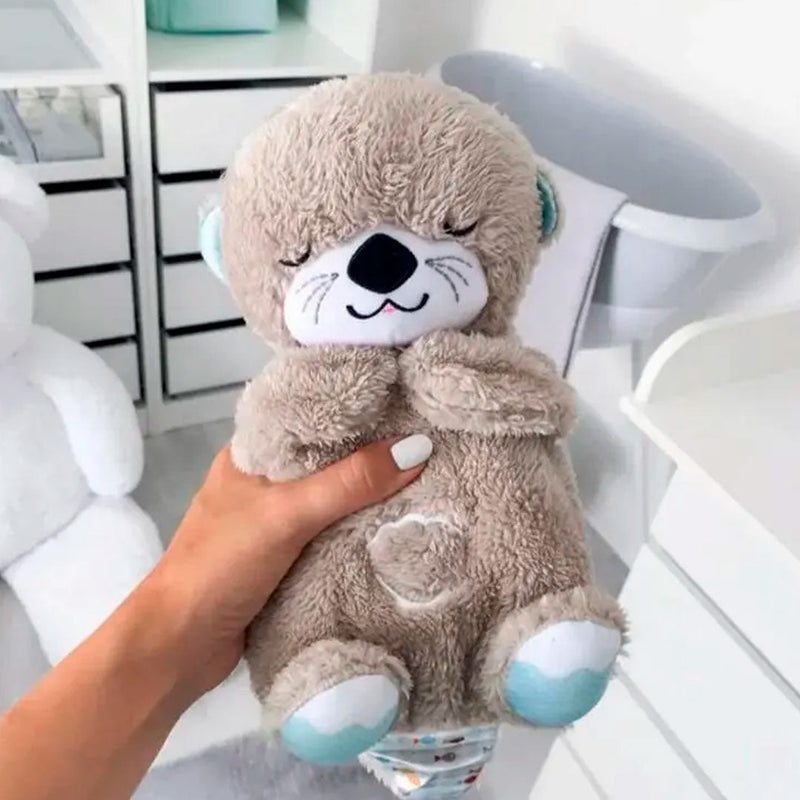Peluche Nutria Respiracion Luz DP